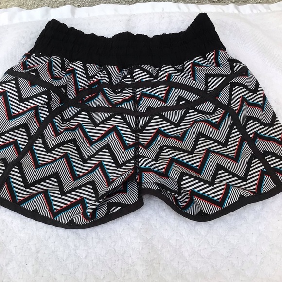 Lululemon 2014 Seawheeze Tracker Shorts II 3D Chevron 4 - Picture 6 of 7
